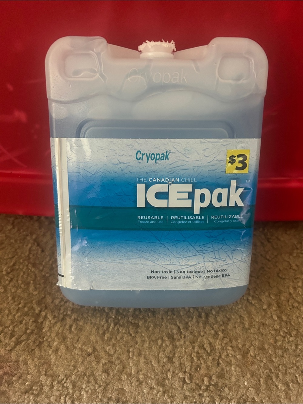 Cryopak ICEpak Reusable Ice Pack - Blue
